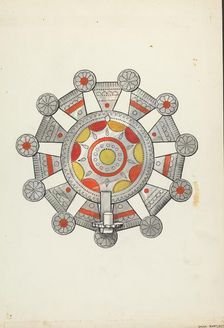 Cut Tin Candle Holder, 1935/1942. Creator: Dana Bartlett