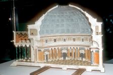 Cutaway model of the Pantheon, Rome