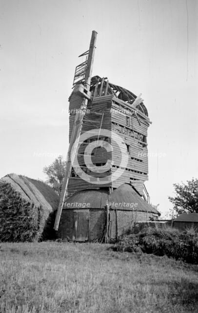 Cutmaple Mill, Essex, 1935. Artist: HES Simmons