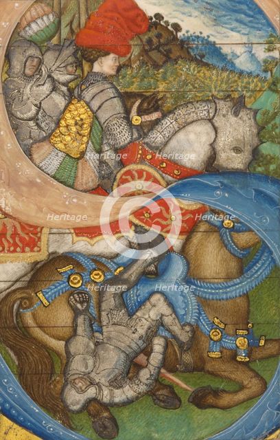 Cutting from a Gradual, about 1440-1450. Creator: Pisanello.