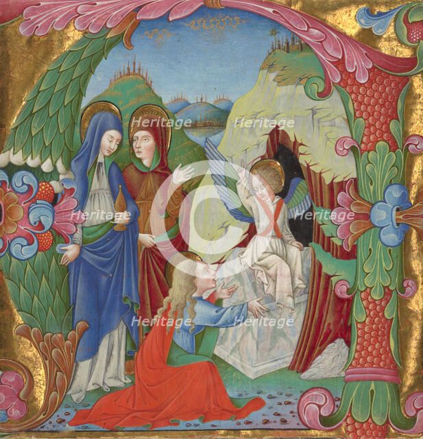 Cutting from an Antiphonal, about 1465. Creator: Bartolomeo Rigossi da Gallarate.