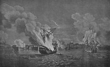 Cutting-out Affair at Louisbourg c1760. Artist: Richard Paton