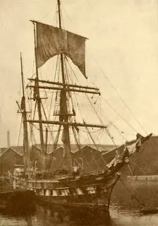 "Cutty Sark," The Famous Old China Clipper Which Broke All Speed Records in the Seventies and Eighti Creator: Unknown