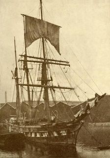 "Cutty Sark," The Famous Old China Clipper Which Broke All Speed Records in the Seventies and Eighti Creator: Unknown