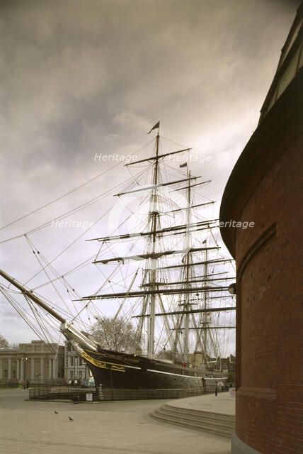 Cutty Sark, Greenwich, London, 2000. Artist: N Corrie