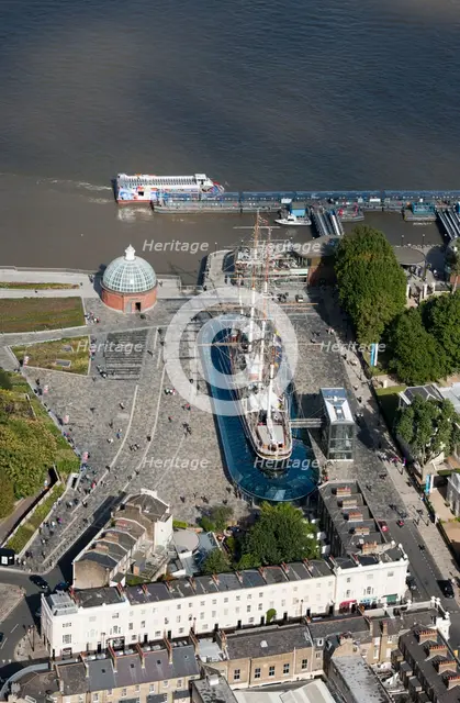 'Cutty Sark', Greenwich, London, 2012. Artist: Damian Grady.