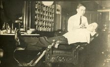 Cuban Barber c1930s. Creator: Unknown