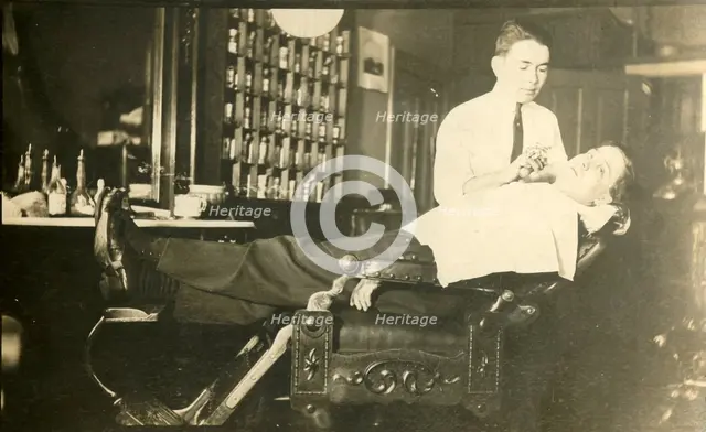 'Cuban Barber', c1930s. Creator: Unknown.