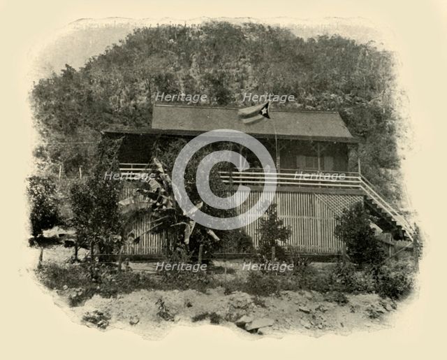 'Cuban Headquarters at Daiquiri', Spanish-American War, June 1898, (1899). Creator: Burr McIntosh.