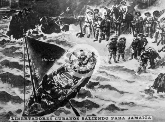 Cuban Libertadores Leaving for Jamaica, (1987), 1920s. Artist: Unknown.