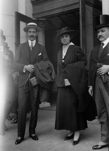 Cuban War Mission To The U.S. General Jose Martin [sic] And Wife, And Dr. Decespedes...1917 Creator: Harris & Ewing