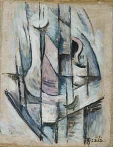 Cubist Still-Life; Cubist Composition, 1915. Creator: Ilmari Aalto