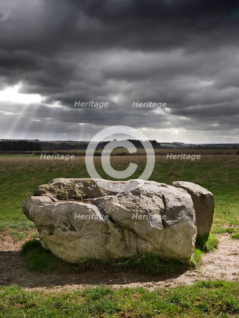 Cuckoo Stone, near Stonehenge, Wilshire, 2013. Artist: Historic England Staff Photographer.