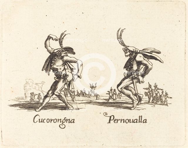 Cucorongna and Pernoualla. Creator: Unknown.