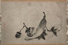 Cucumbers and Eggplant, 1500s. Creator: Yamada Doan (Japanese, 1571)
