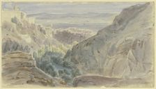 Cuenca, 1850. Creator: Karl Peter Burnitz