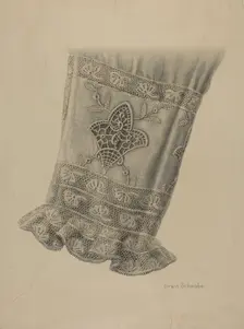Cuff Lace, c. 1937. Creator: Erwin Schwabe