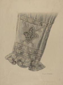 Cuff Lace, c. 1937. Creator: Erwin Schwabe