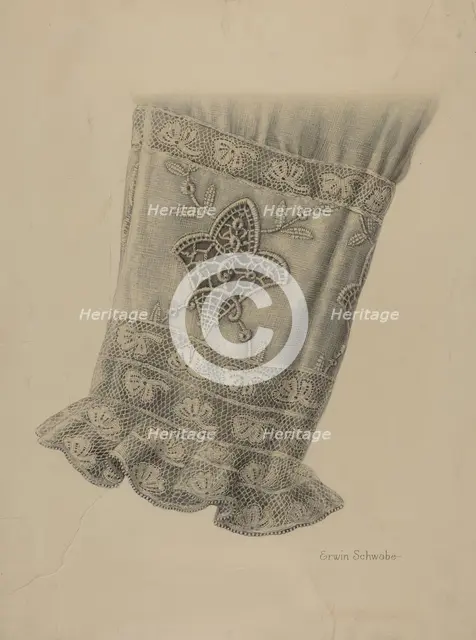 Cuff Lace, c. 1937. Creator: Erwin Schwabe.