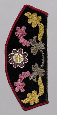 Cuff, late 1800s. Creator: Unknown