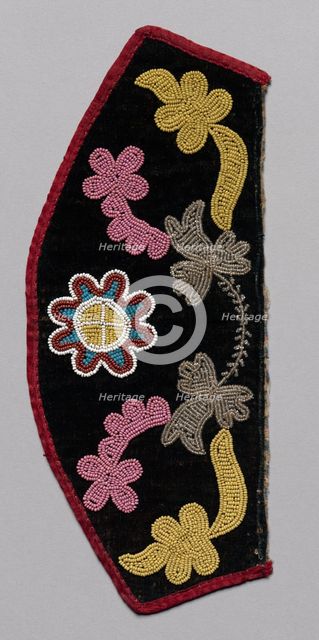 Cuff, late 1800s. Creator: Unknown.