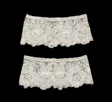 Cuffs, Belgian, ca. 1890. Creator: Unknown