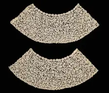 Cuffs, Belgian, ca. 1890. Creator: Unknown
