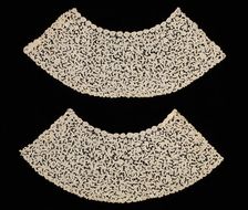 Cuffs, Belgian, ca. 1890. Creator: Unknown