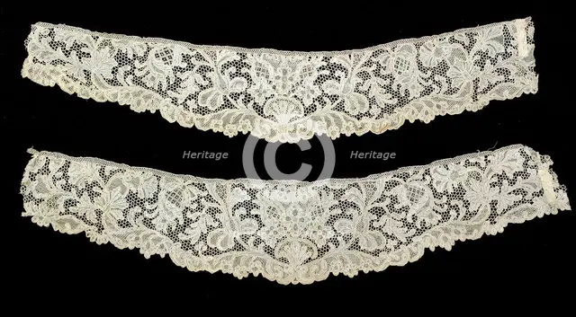 Cuffs, French, mid-18th century. Creator: Unknown.