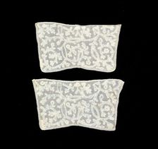 Cuffs, Italian, late 17th century. Creator: Unknown