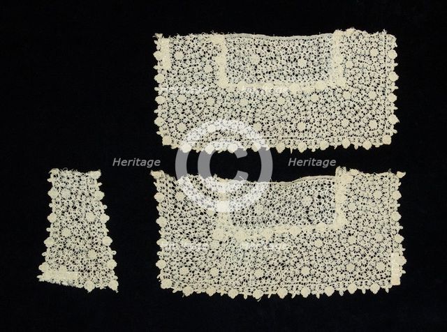Cuffs, probably Flemish, first quarter 19th century. Creator: Unknown.