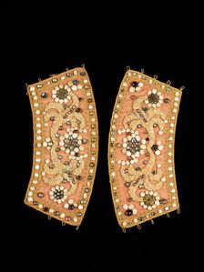 Cuffs, Russian, fourth quarter 18th century. Creator: Unknown