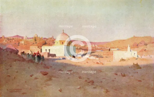 'Cufic Cemetery, Assuan', c1880, (1904). Artist: Robert George Talbot Kelly.