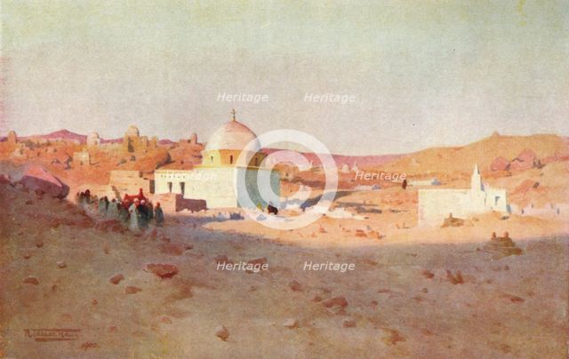 'Cufic Cemetery, Assuan', c1880, (1904). Artist: Robert George Talbot Kelly.
