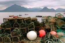 Cuillin Hills from Elgol, Isle of Skye, Highland, Scotland. Creator: Peter Thompson