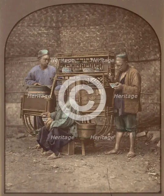 Cuisine ambulante, 1870s. Creator: Unknown.