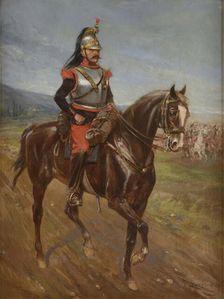 Cuirassier of the 1st Cuirassier Regiment, 1905