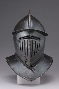 Cuirassier's Armor: Helmet, c. 1600-1620. Creator: Unknown