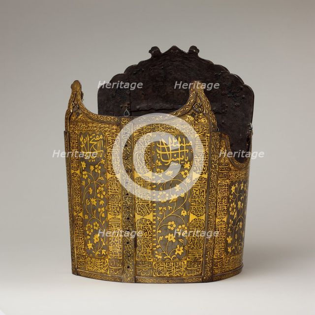 Cuirass (Char-aina), Indian or Iranian, late 18th-early 19th century. Creator: Unknown.