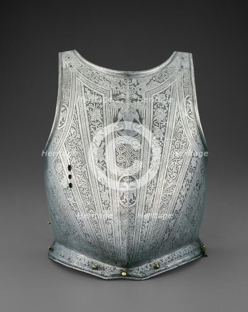 Cuirass from an Armor of Tsar Dmitry I, Milan, 1605/06. Creator: Unknown.