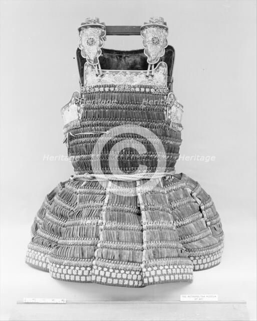 Cuirass of a Do-maru, Japanese, 15th century. Creator: Unknown.