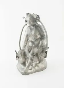 Culinary Mold in the Form of a Seated Woman, Europe, 19th century. Creator: Unknown