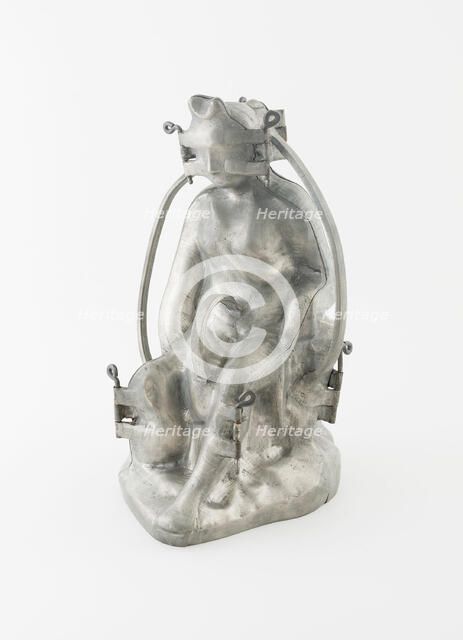Culinary Mold in the Form of a Seated Woman, Europe, 19th century. Creator: Unknown.