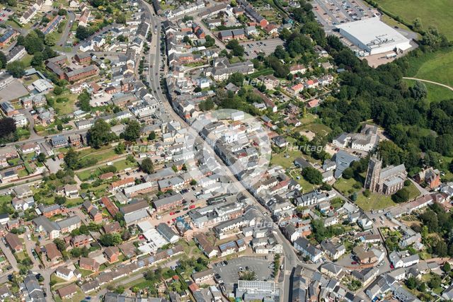Cullompton High Street Heritage Action Zone, Devon, 2020. Creator: Damian Grady.