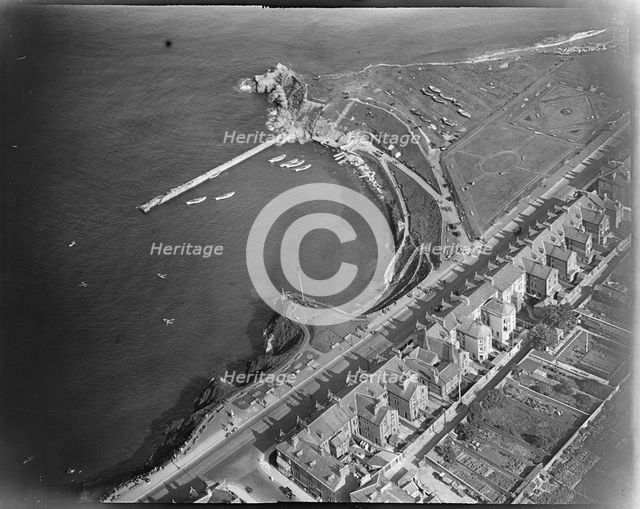 Cullercoats Bay, Cullercoats, Tyne & Wear, c1930s. Creator: Arthur William Hobart.