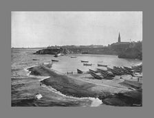 Cullercoats Bay,Tynemouth, c1900. Artist: M Aunty