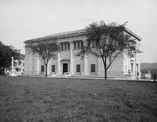 Cullum Memorial Hall, West Point, N.Y., between 1910 and 1920. Creator: Unknown