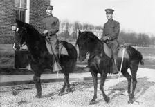 Culver Military Academy - Col. L.R. Gignilliat And Capt. Robert Rossow, 1913. Creator: Harris & Ewing
