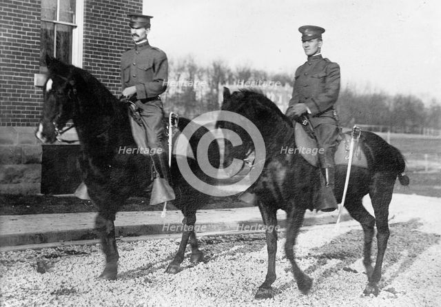 Culver Military Academy - Col. L.R. Gignilliat And Capt. Robert Rossow, 1913. Creator: Harris & Ewing.