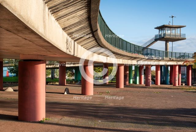 Cumberland Basin, Bristol, 2019. Creator: James O Davies.